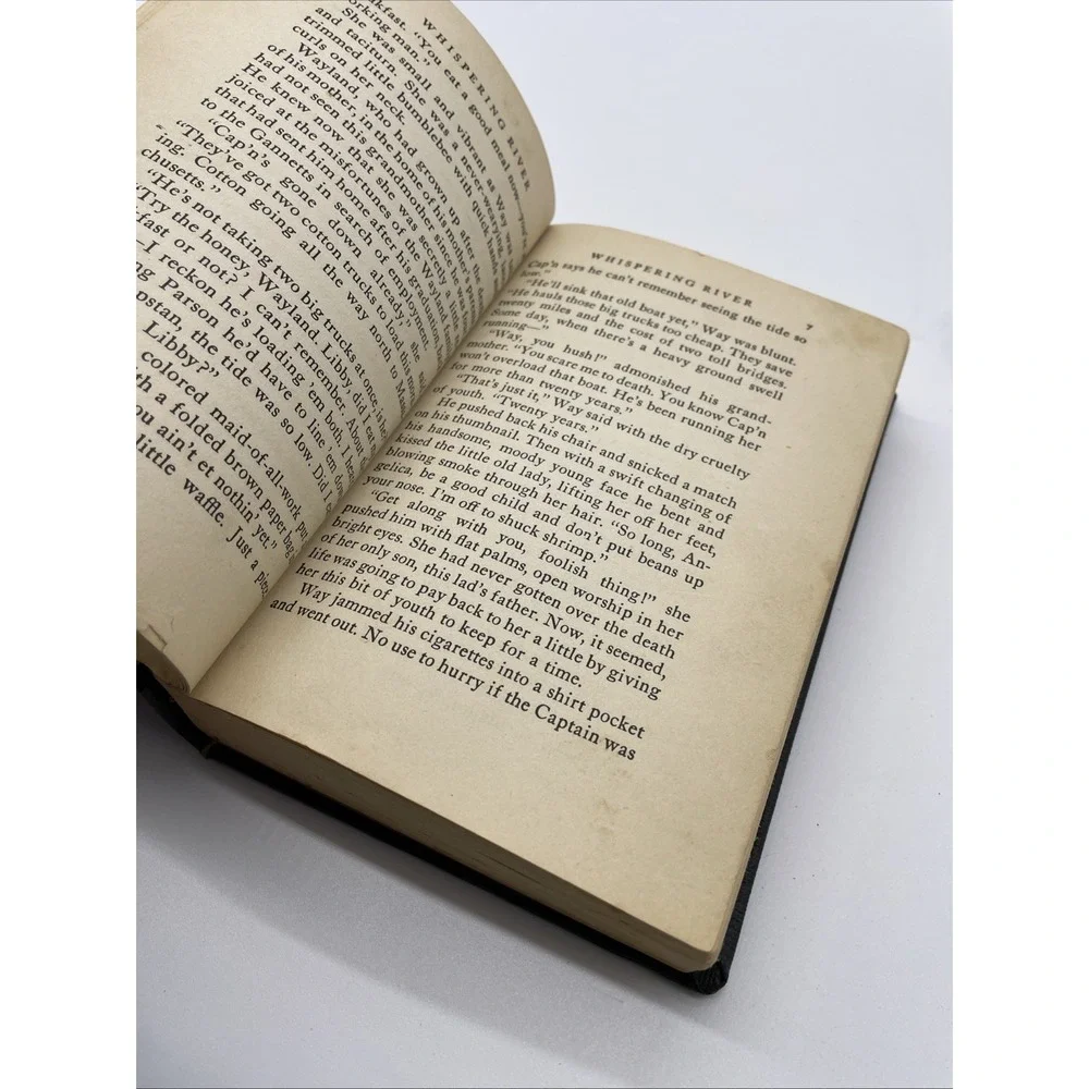 Helen Topping‎ Miller Book-Whispering River- Hardcover 1936